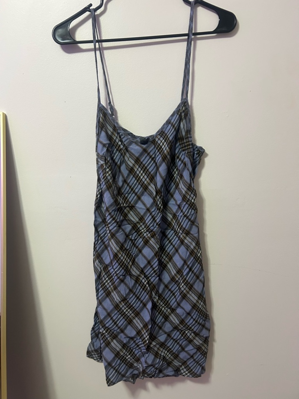 wild fable Blue Plaid Dress